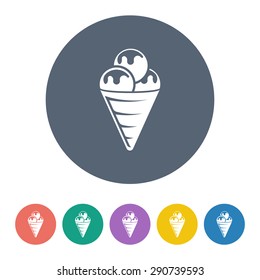 Vector illustration of food icon