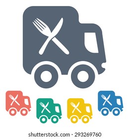 Vector illustration of food icon