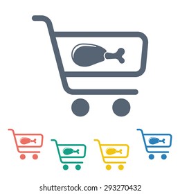 Vector illustration of food icon