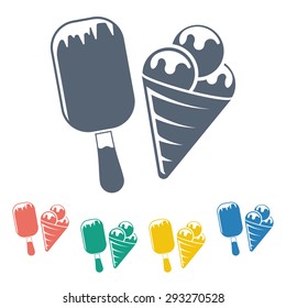 Vector illustration of food icon