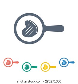 Vector illustration of food icon