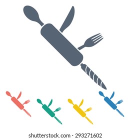 Vector illustration of food icon