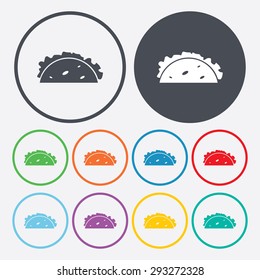 Vector illustration of food icon