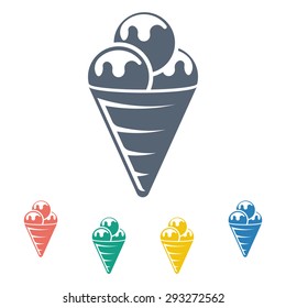Vector illustration of food icon