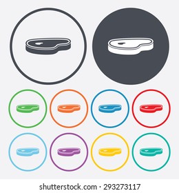 Vector illustration of food icon