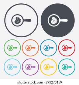 Vector illustration of food icon