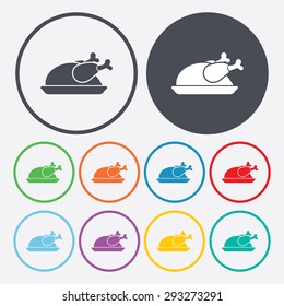 Vector illustration of food icon