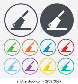 Vector illustration of food icon