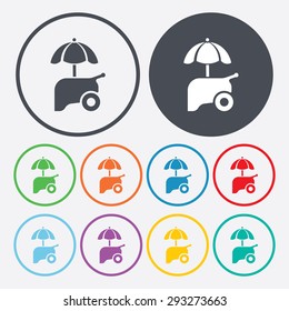 Vector illustration of food icon