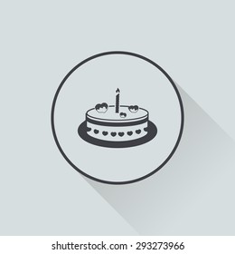 Vector illustration of food icon