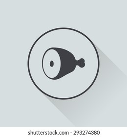 Vector illustration of food icon