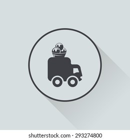 Vector illustration of food icon