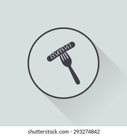 Vector illustration of food icon