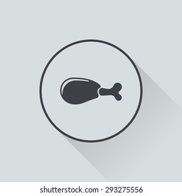 Vector illustration of food icon