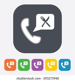 Vector illustration of food icon