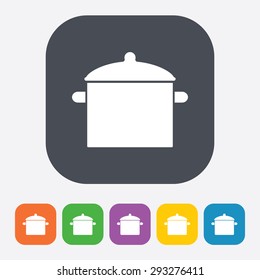 Vector illustration of food icon