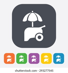 Vector illustration of food icon