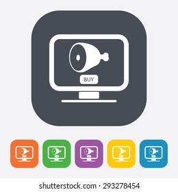 Vector illustration of food icon