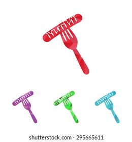 Vector illustration of food icon