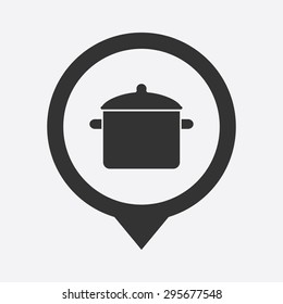 Vector illustration of food icon