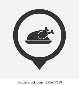 Vector illustration of food icon