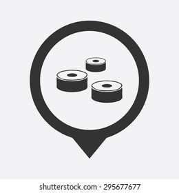 Vector illustration of food icon