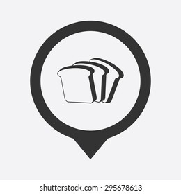 Vector illustration of food icon