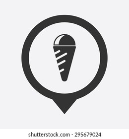Vector illustration of food icon
