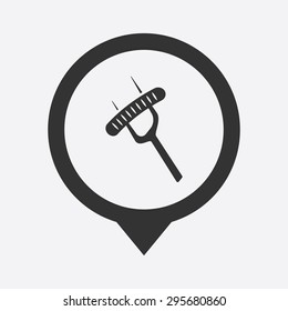 Vector illustration of food icon