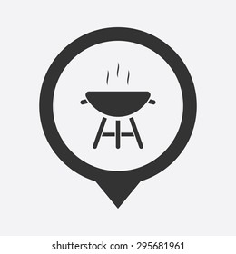 Vector illustration of food icon