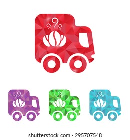 Vector illustration of food icon