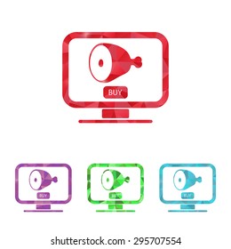 Vector illustration of food icon