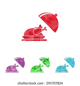 Vector illustration of food icon