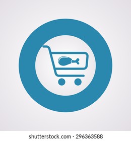 Vector illustration of food icon