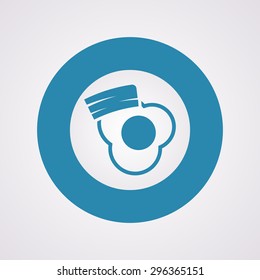 Vector illustration of food icon