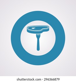 Vector illustration of food icon