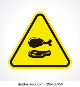 Vector illustration of food icon