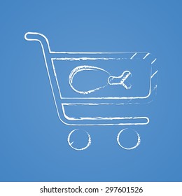 Vector illustration of food icon