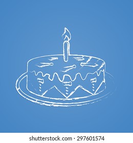 Vector illustration of food icon