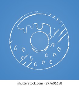 Vector illustration of food icon