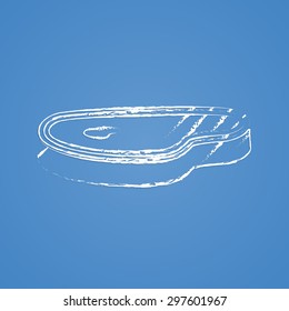 Vector illustration of food icon
