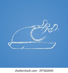 Vector illustration of food icon
