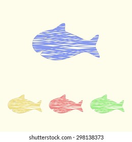 Vector illustration of food icon