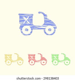 Vector illustration of food icon