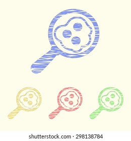 Vector illustration of food icon
