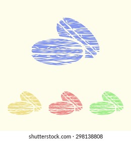 Vector illustration of food icon