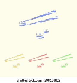 Vector illustration of food icon