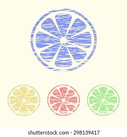 Vector illustration of food icon