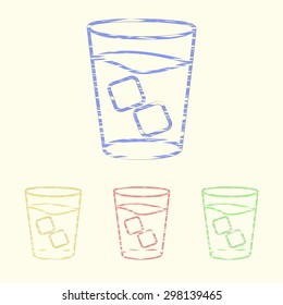 Vector illustration of food icon