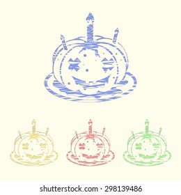 Vector illustration of food icon